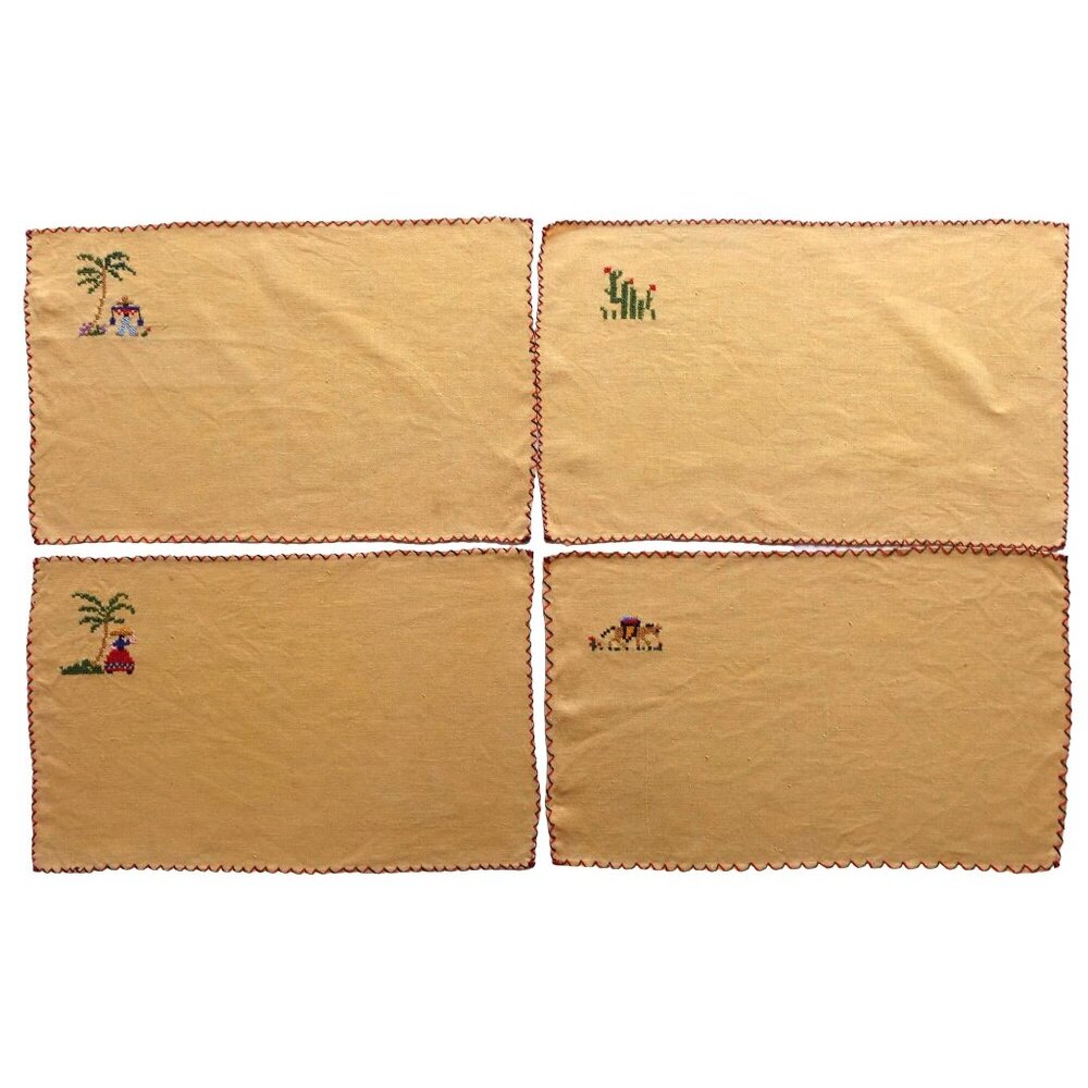 Hand Crafted Table Placemats Southwest Design